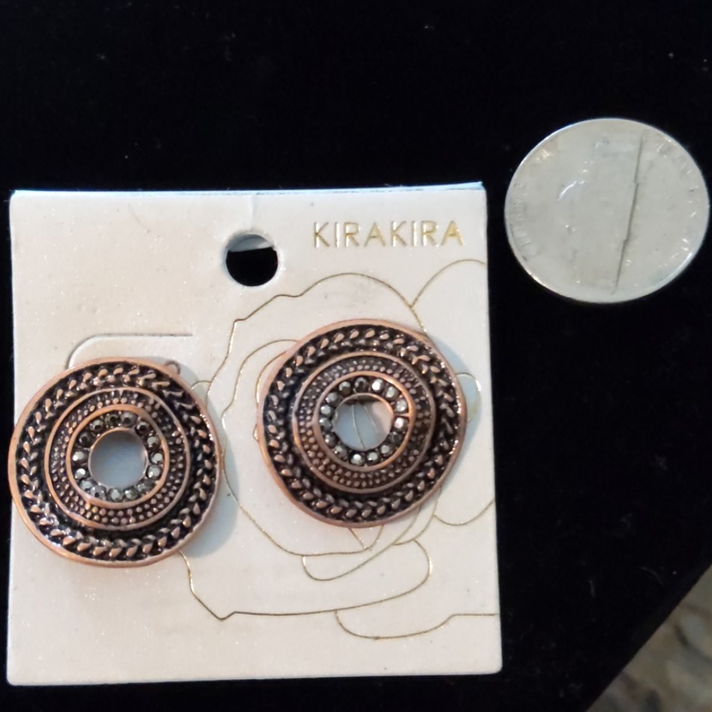 NWOT REAL COPPER EARRINGS
